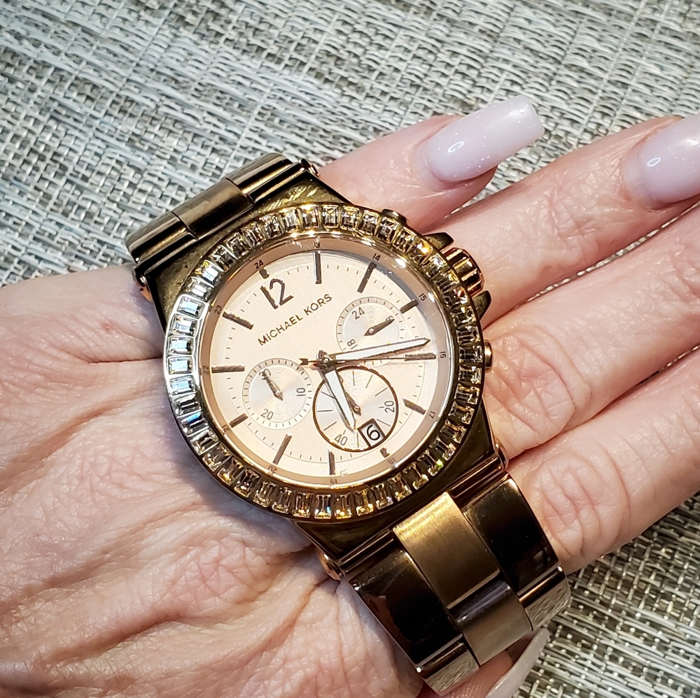 Michael Kors Rose Gold tone ladies watch